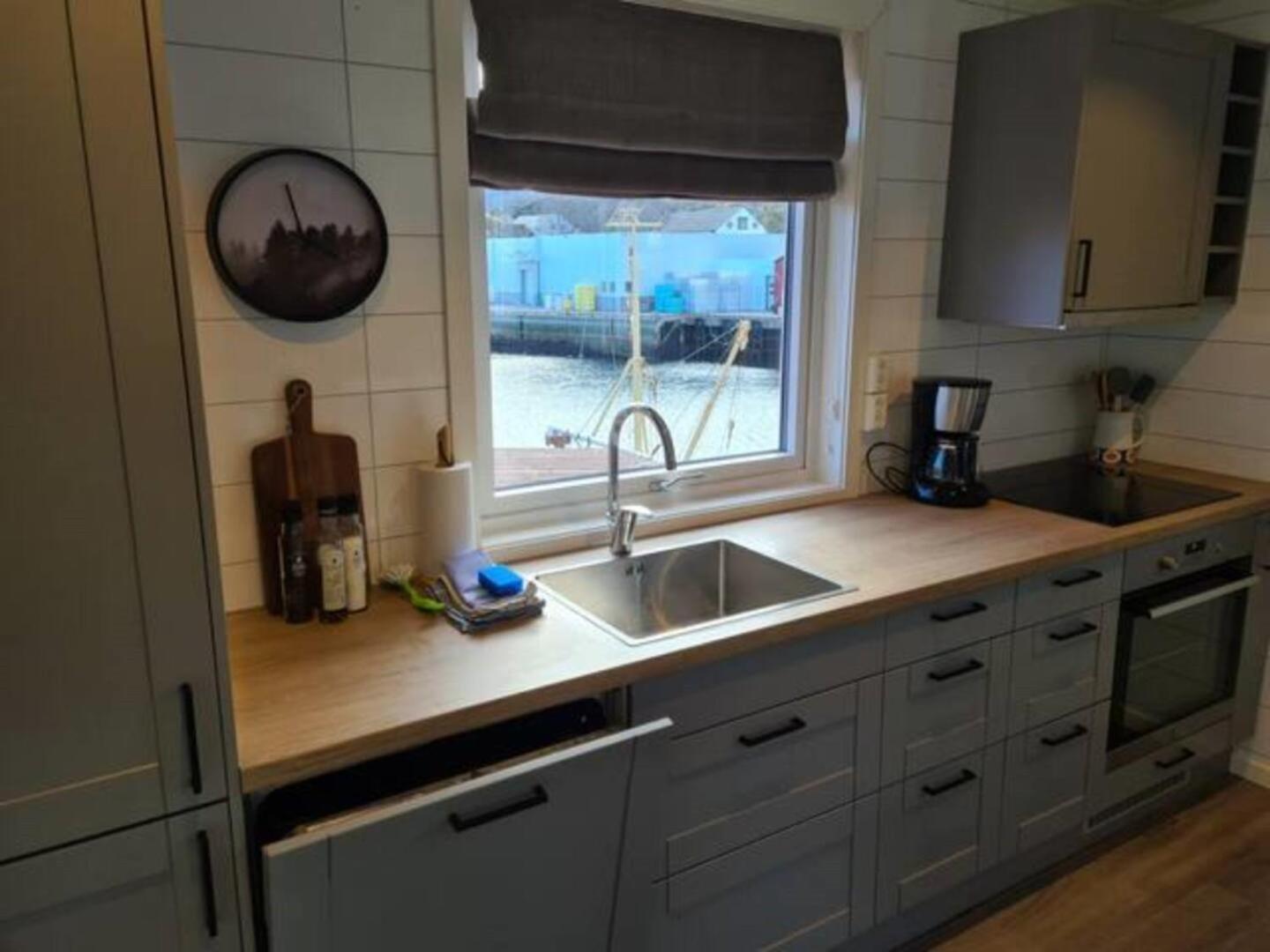 Damperiholmen Cabin Sund  Exterior photo